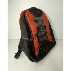 Targus Brown Black Orange Backpack TSB028-10 Laptop Pocket